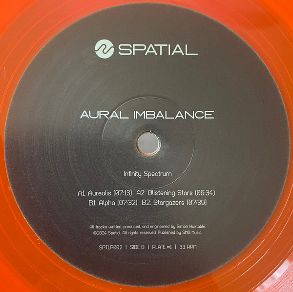 Aural Imbalance - Infinity Spectrum (12", Ora + 12", Red + Album) (Mint (M)) - Image 2