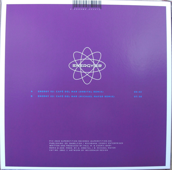 Energy 52 - Café Del Mar (12") (Mint (M)) - Image 2