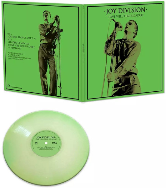 Joy Division - Love Will Tear Us Apart (12", Ltd, RE, Unofficial, Glo) (Mint (M)) - Image 4