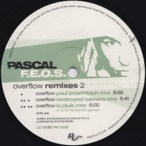 Pascal F.E.O.S. - Overflow Remixes 2 (12") (Near Mint (NM or M-))