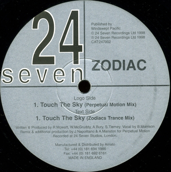Zodiac (6) - Touch The Sky (12") (Near Mint (NM or M-))