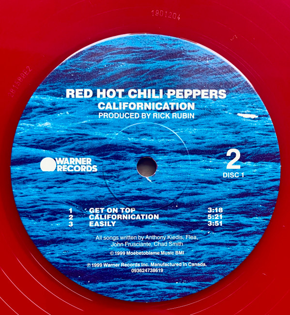Red Hot Chili Peppers - Californication (LP, Red + LP, Blu + Album, Ltd, RE, 25t) (Mint (M)) - Image 4