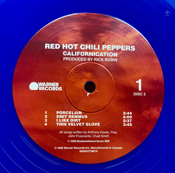 Red Hot Chili Peppers - Californication (LP, Red + LP, Blu + Album, Ltd, RE, 25t) (Mint (M)) - Image 5