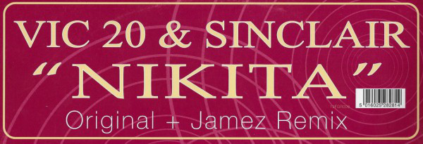 Vic 20 & Sinclair - Nikita (12", Single) (Very Good Plus (VG+)) - Image 3