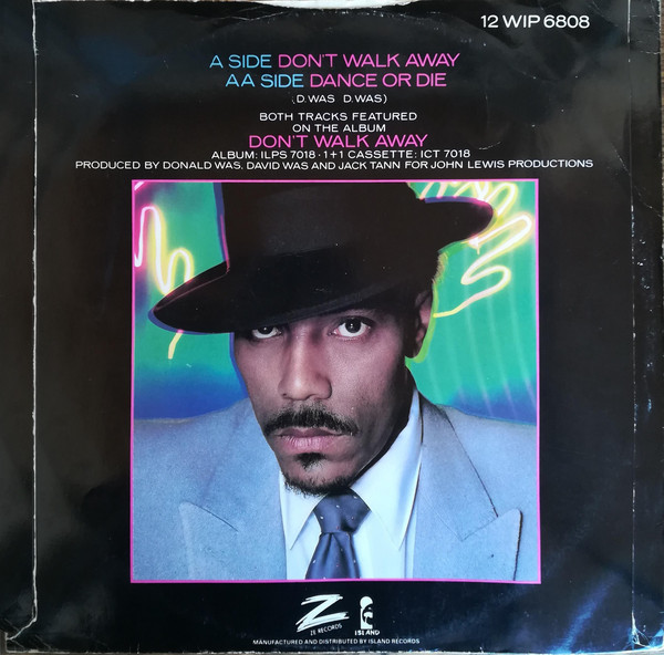 Sweet Pea Atkinson - Don't Walk Away / Dance Or Die (12") (Very Good Plus (VG+)) - Image 2
