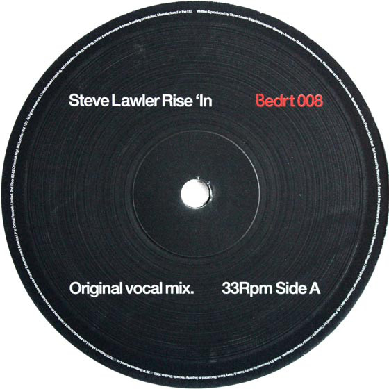 Steve Lawler - Rise ‘In (Part 1) (12") (Near Mint (NM or M-)) - Image 3