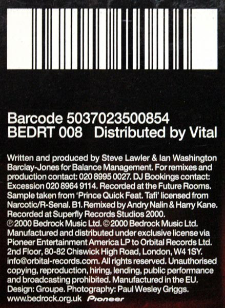 Steve Lawler - Rise ‘In (Part 1) (12") (Near Mint (NM or M-)) - Image 5