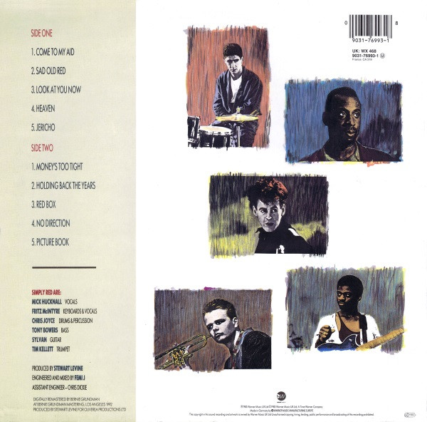 Simply Red - Picture Book (LP, Album, RM) (Very Good Plus (VG+)) - Image 2