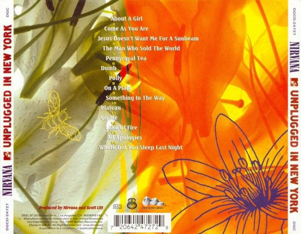 Nirvana - MTV Unplugged In New York (CD, Album, JVC) (Near Mint (NM or M-)) - Image 2