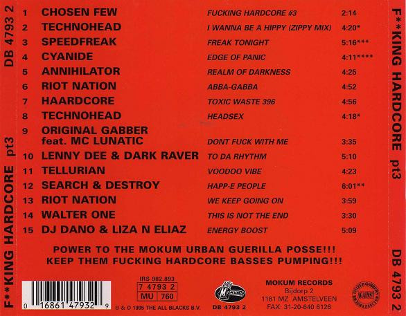 Various - F**king Hardcore Pt3 (CD, Comp) (Very Good Plus (VG+)) - Image 2