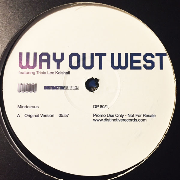 Way Out West Featuring Tricia Lee Kelshall - Mindcircus (2x12", Promo) (Very Good Plus (VG+)) - Image 2