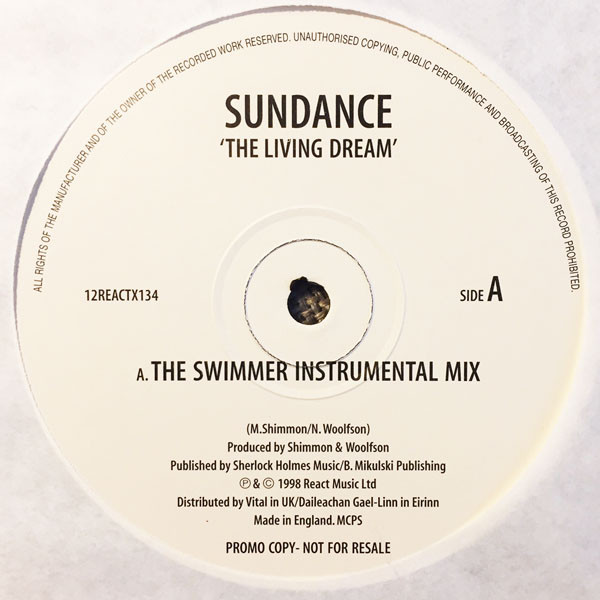 Sundance - The Living Dream (2x12", Promo) (Very Good Plus (VG+)) - Image 3