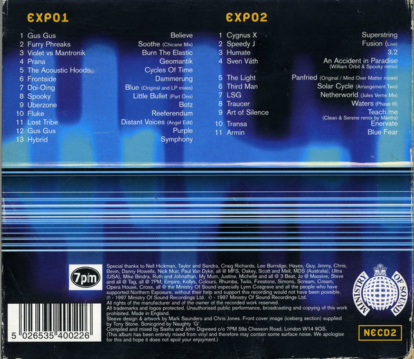 Sasha & John Digweed - Northern Exposure 2 (2xCD, Mixed, Dig) (Very Good Plus (VG+)) - Image 2