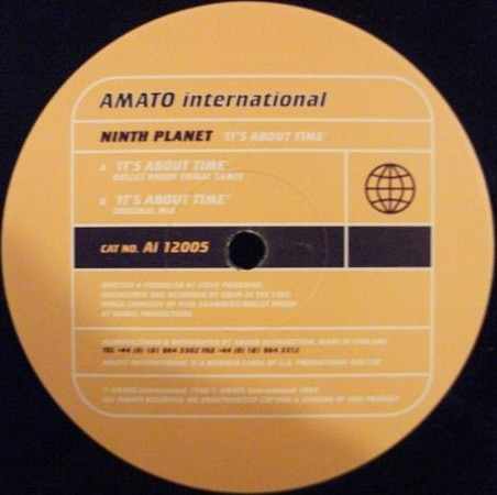 Ninth Planet - It's About Time (12") (Near Mint (NM or M-))