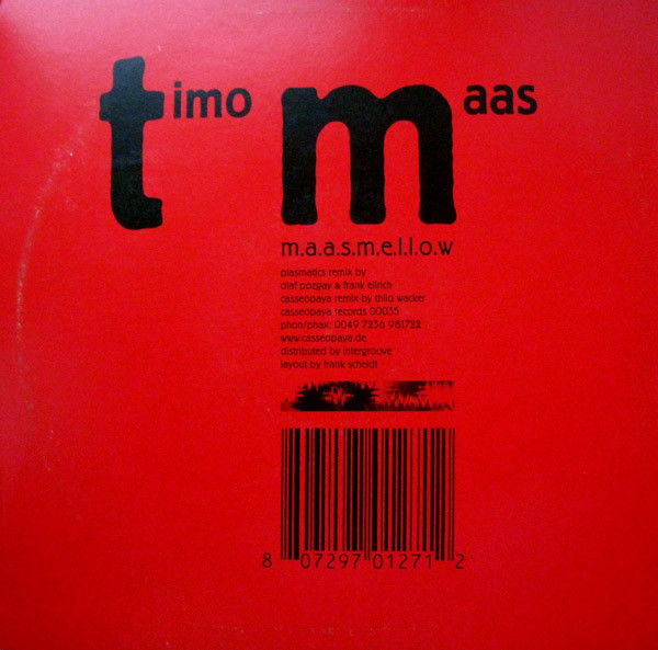 Timo Maas - M.A.A.S.M.E.L.L.O.W. (12") (Very Good Plus (VG+))