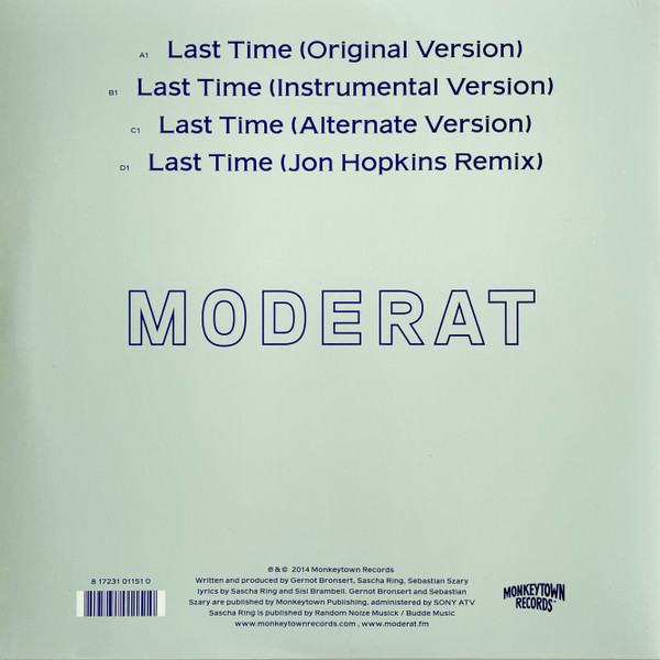 Moderat - Last Time (2x10", Single) (Mint (M)) - Image 5
