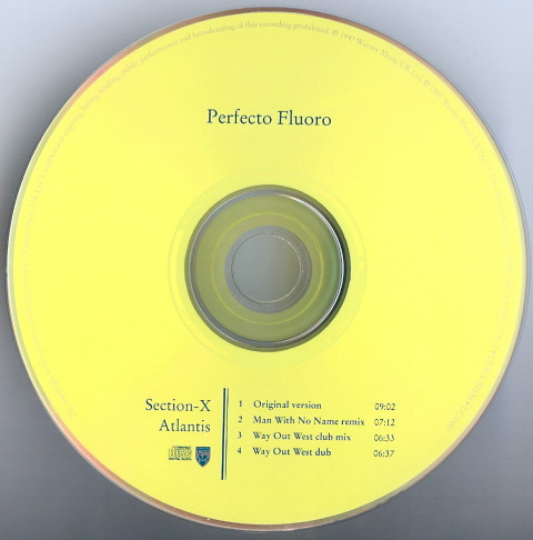 Section X - Atlantis (CD, Single) (Very Good (VG)) - Image 4