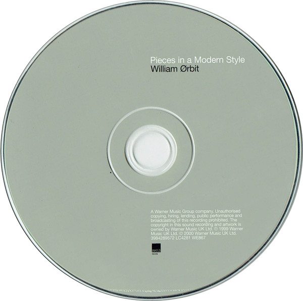 William Orbit - Pieces In A Modern Style (CD, Album) (Near Mint (NM or M-)) - Image 5