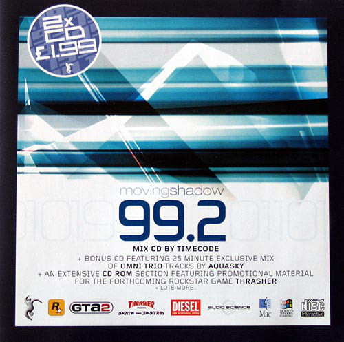 Timecode / Aquasky - 99.2 (CD, Mixed, Smplr + CD, Enh, Mixed, Smplr) (Near Mint (NM or M-))