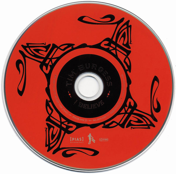 Tim Burgess - I Believe (CD, Album) (Very Good Plus (VG+)) - Image 3