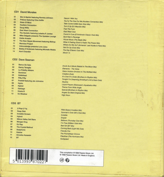 David Morales, Dave Seaman And BT - Renaissance Worldwide: Singapore (3xCD, Mixed) (Near Mint (NM or M-)) - Image 2