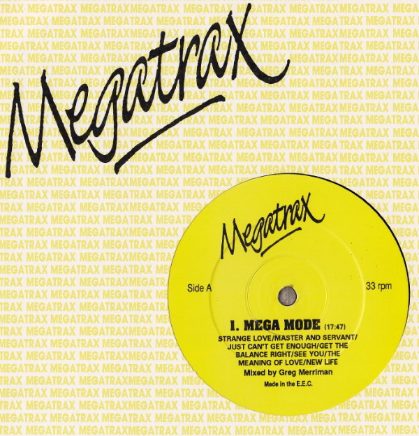 Depeche Mode / Laura Branigan - Mega Mode / Gloria 3D (12", Mixed, Unofficial, Yel) (Very Good Plus (VG+))
