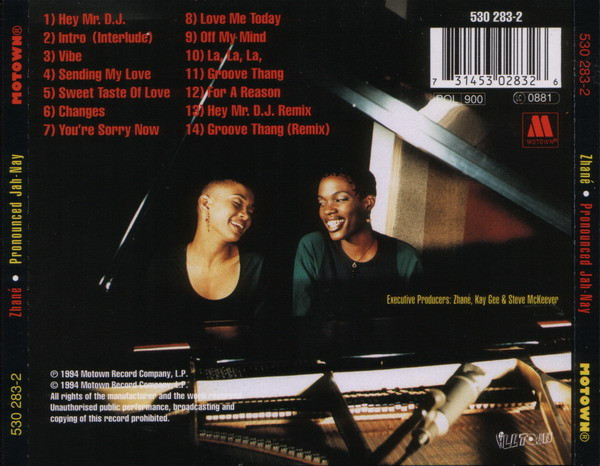Zhané - Pronounced Jah-Nay (CD, Album) (Very Good Plus (VG+)) - Image 2