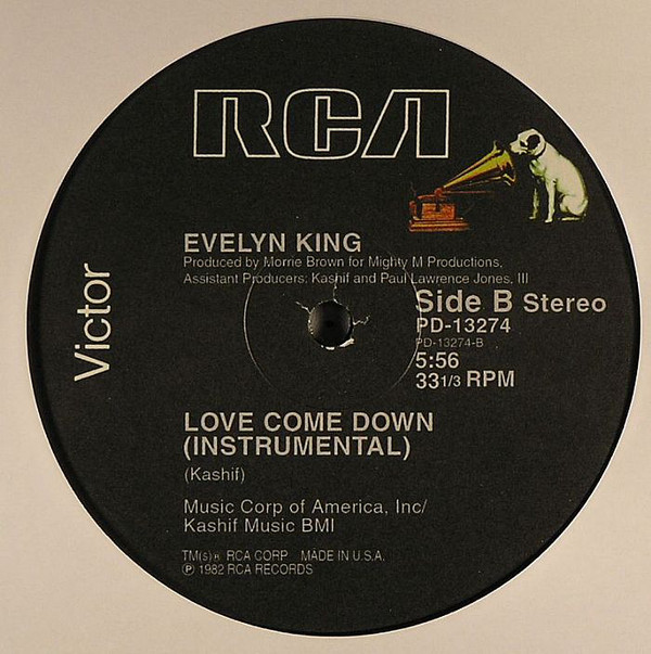 Evelyn King - Love Come Down (12", RE) (Mint (M)) - Image 2