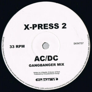 X-Press 2 - AC/DC (12", Single) (Very Good (VG))