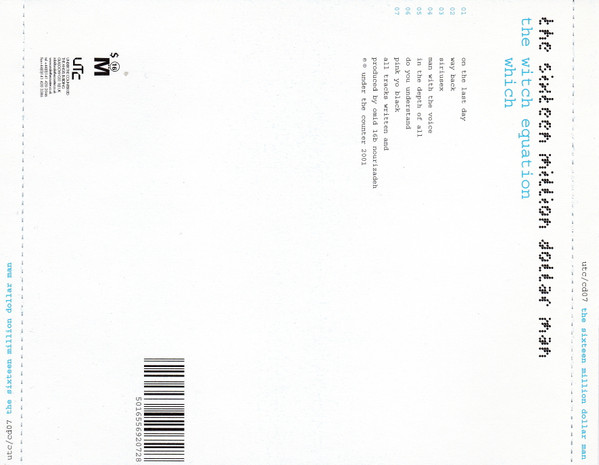 The Sixteen Million Dollar Man - The Witch / Which Equation (CD) (Near Mint (NM or M-)) - Image 2