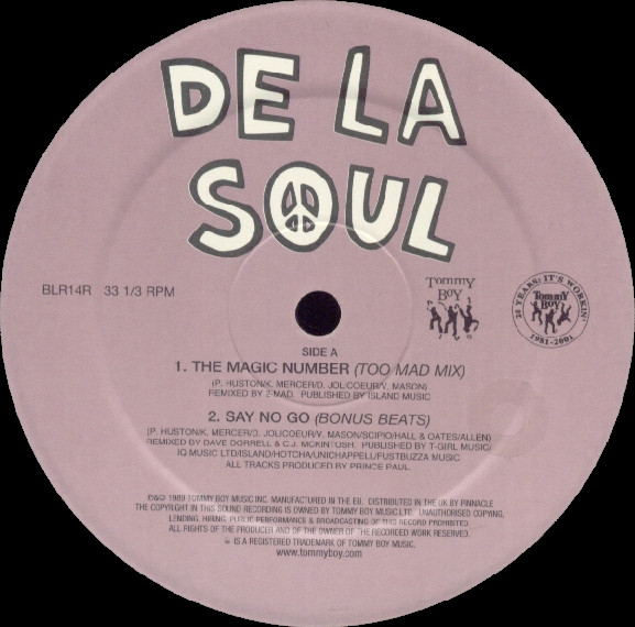 De La Soul - 4 New Remixes (12", RE) (Near Mint (NM or M-)) - Image 3