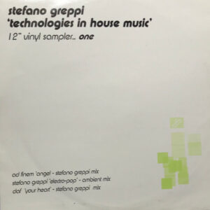 Various - Stefano Greppi - Technologies In House Music  - Vinyl Sampler One (12", Smplr) (Very Good Plus (VG+))