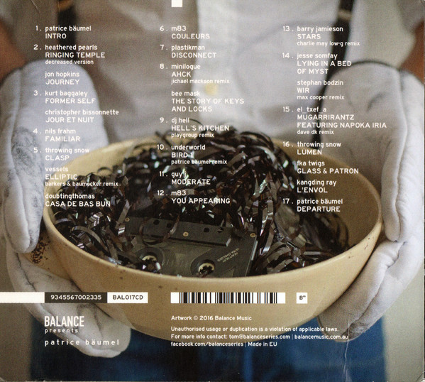 Patrice Bäumel - Balance Presents Patrice Bäumel (CD, Mixed) (Mint (M)) - Image 2