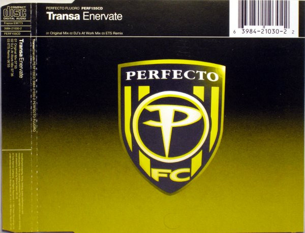 Transa - Enervate (CD, Single) (Very Good Plus (VG+))