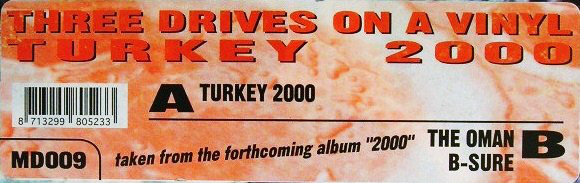 Three Drives - Turkey 2000 (12") (Very Good Plus (VG+)) - Image 4