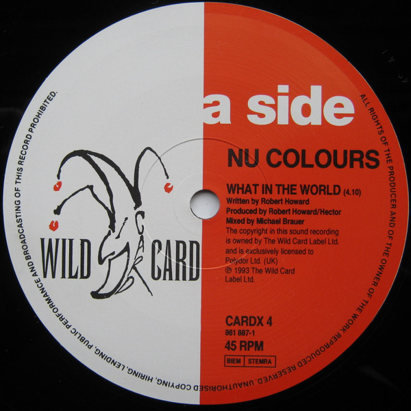 Nu Colours - What In The World (12") (Near Mint (NM or M-)) - Image 2