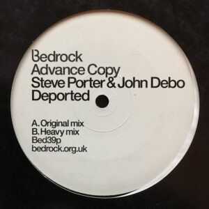 Steve Porter & John Debo - Deported (12", Advance) (Very Good Plus (VG+))