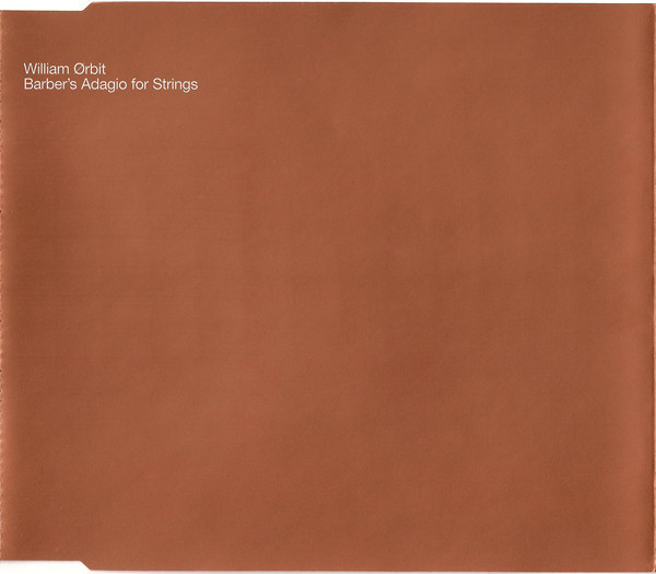 William Orbit - Barber's Adagio For Strings (CD, Single, CDP) (Near Mint (NM or M-))