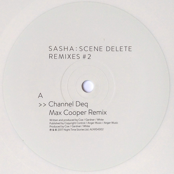 Sasha - Scene Delete : Remixes #2 (10", Ltd, Num, Whi) (Mint (M)) - Image 3