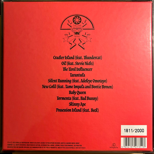 Gorillaz - Cracker Island (2x7", S/Sided, Fuc + 2x7", S/Sided, Pin + 2x7", S/) (Mint (M)) - Image 5